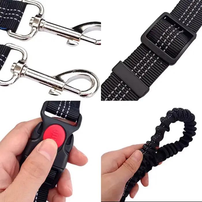 Laisse de chien en nylon élastique durable
