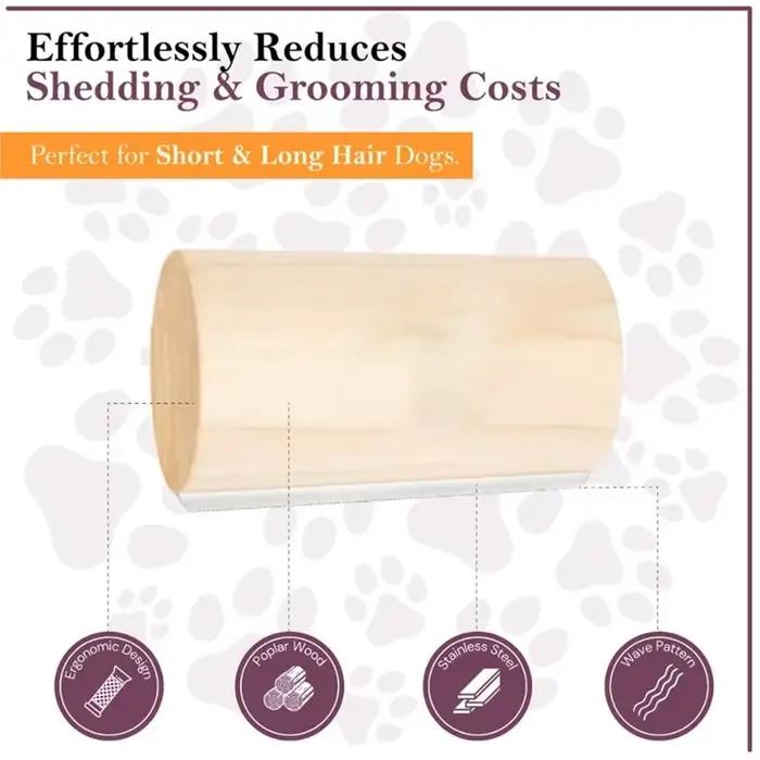 Brosse pour chien et cheval pour la perte de poils