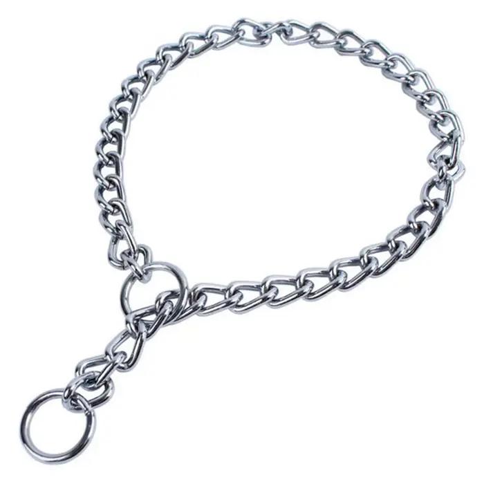 Collier de chaîne serpent pour animaux de compagnie