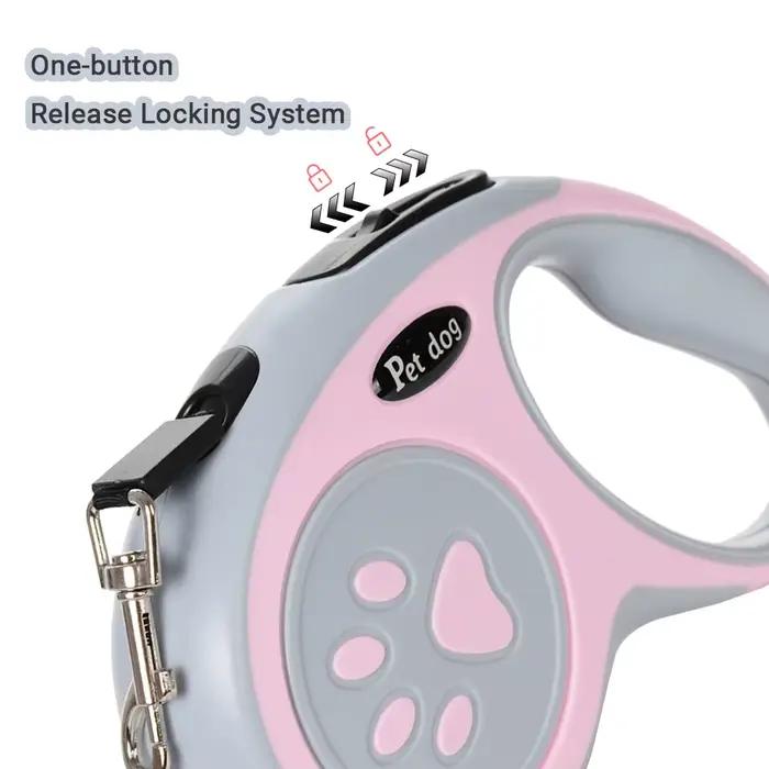 Laisse rétractable pour chien 3M/5M