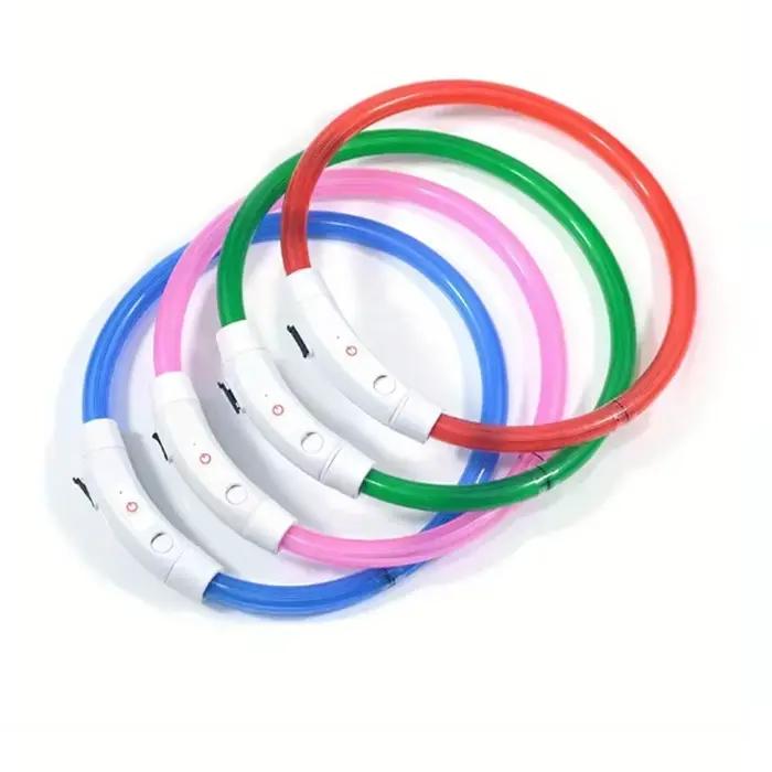 Collier lumineux LED pour chien et chat