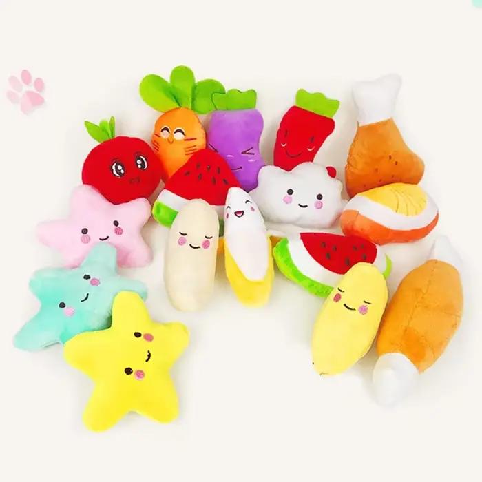Jouets à mâcher en peluche pour petits chiens et chats