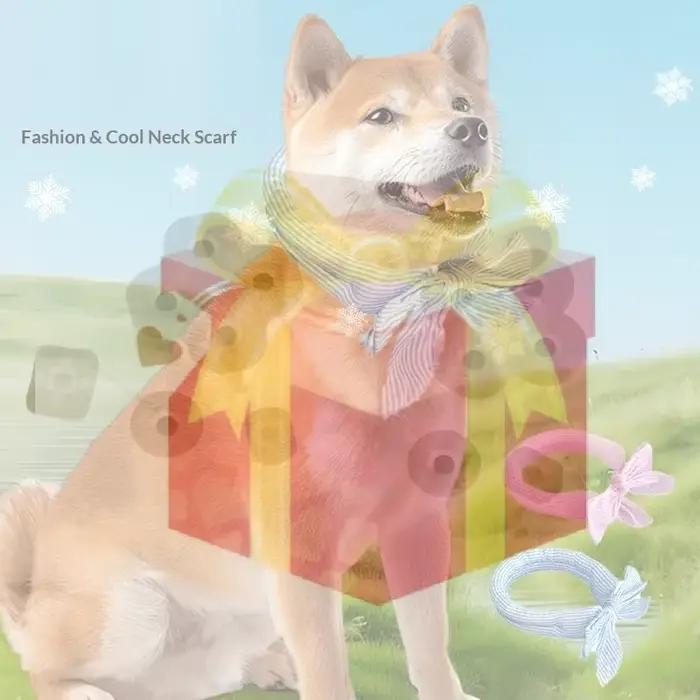 【HG】Écharpe rafraîchissante pour animaux de compagnie