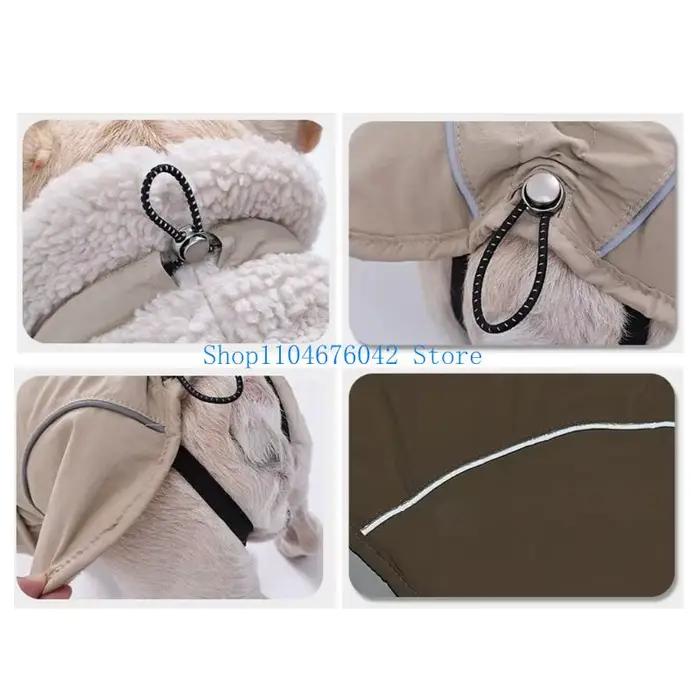 Manteau pour chien à col haut 5asd