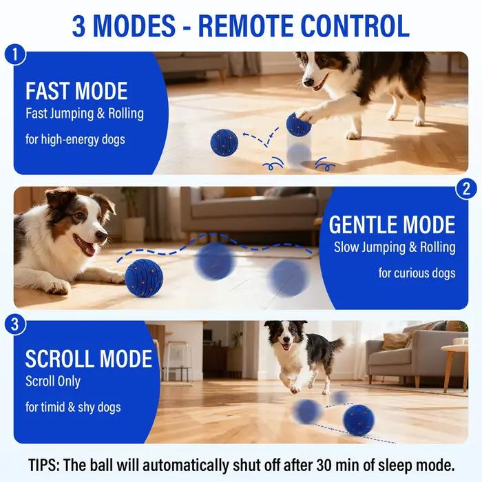 Jouet interactif intelligent pour chien