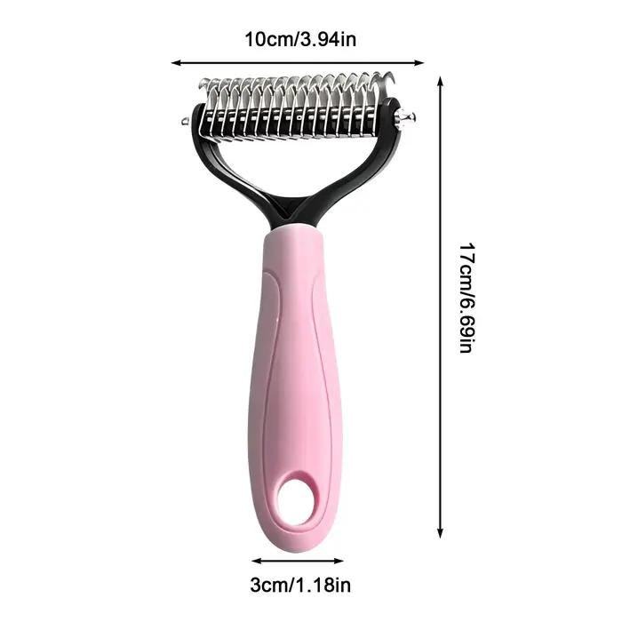 Brosse à double face pour chien
