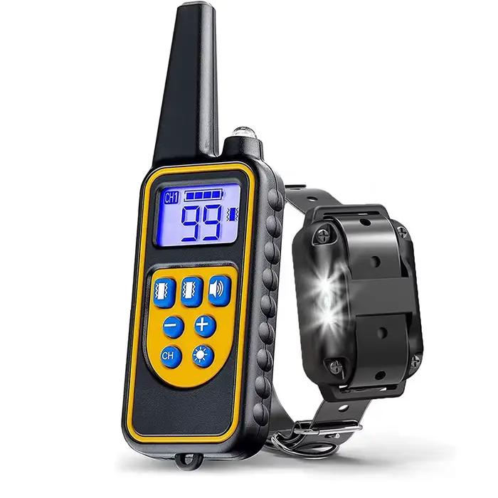 Collier d'entraînement électrique pour chien