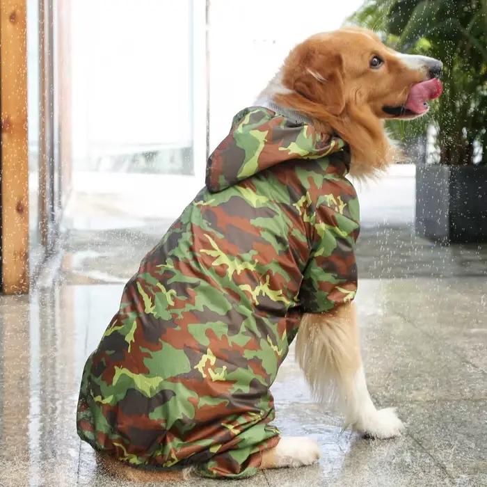 Manteau de pluie pour grand chien