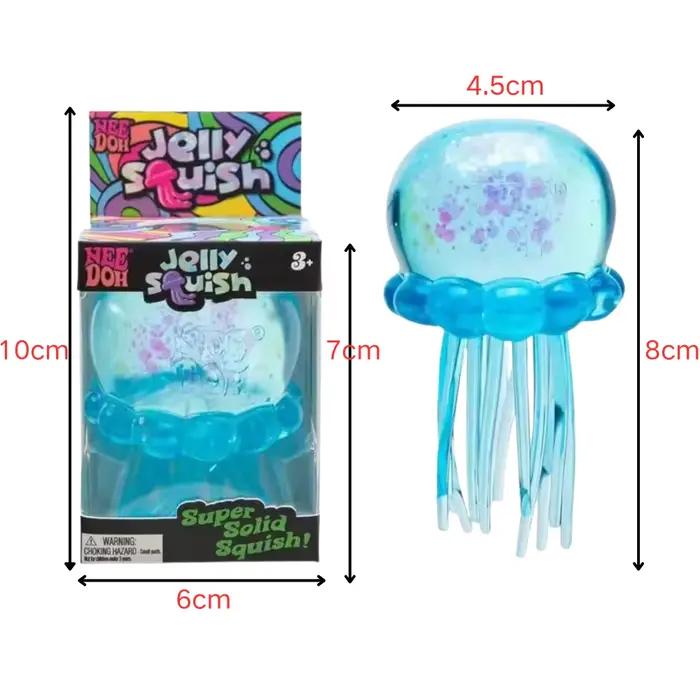 Jouet anti-stress Schylling Nee Doh Jellyfish & Cube Squish