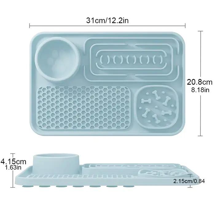 Tapis de repas pour animaux de compagnie