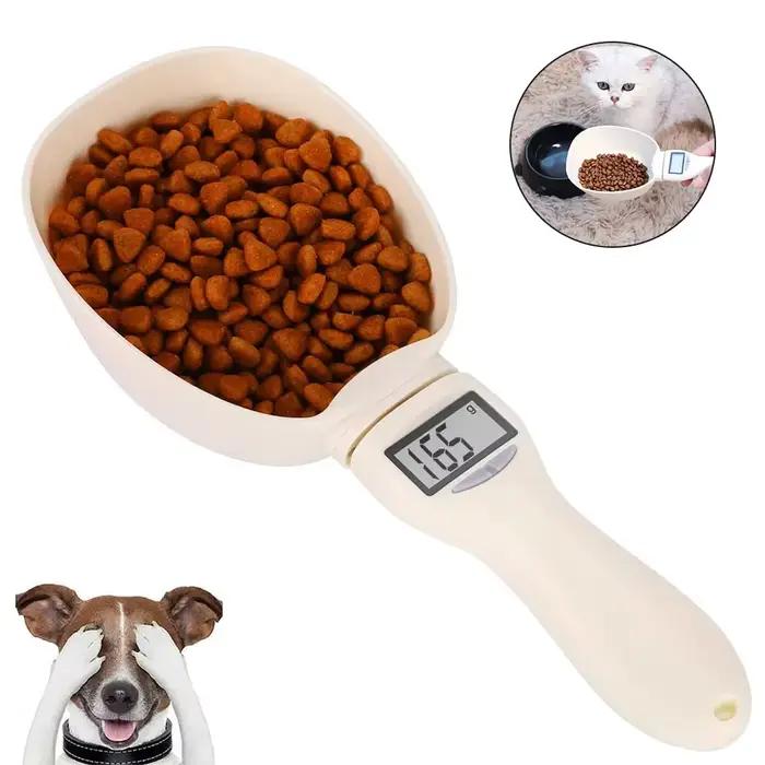 Cuillère à mesurer les aliments pour animaux de compagnie