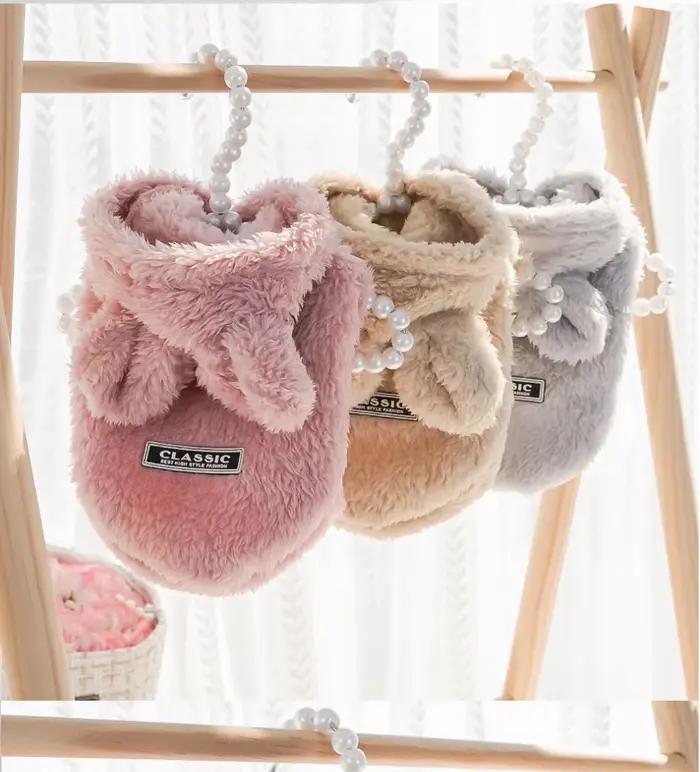 Manteau en polaire doux pour animaux de compagnie