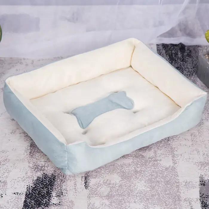 Lit chaud et confortable pour animaux de compagnie, fournitures pour animaux de compagnie mobiles, chenil pour petits, moyens et