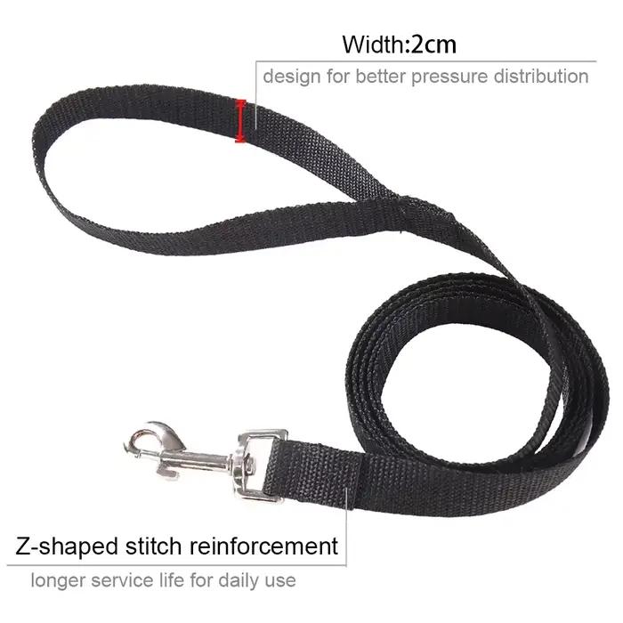 Laisse longue pour chiens de 1,5 m à 50 m, laisse extra-longue pour chiot, corde en nylon pour l'entraînement en extérieur, accessoires pour chiens, laisses de contrôle étendues
