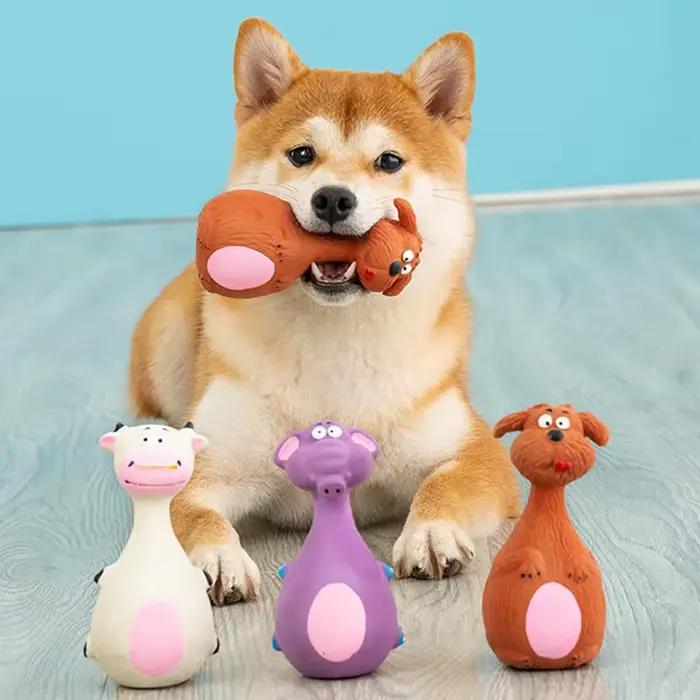 Jouet vocal pour chien en forme de dessin animé