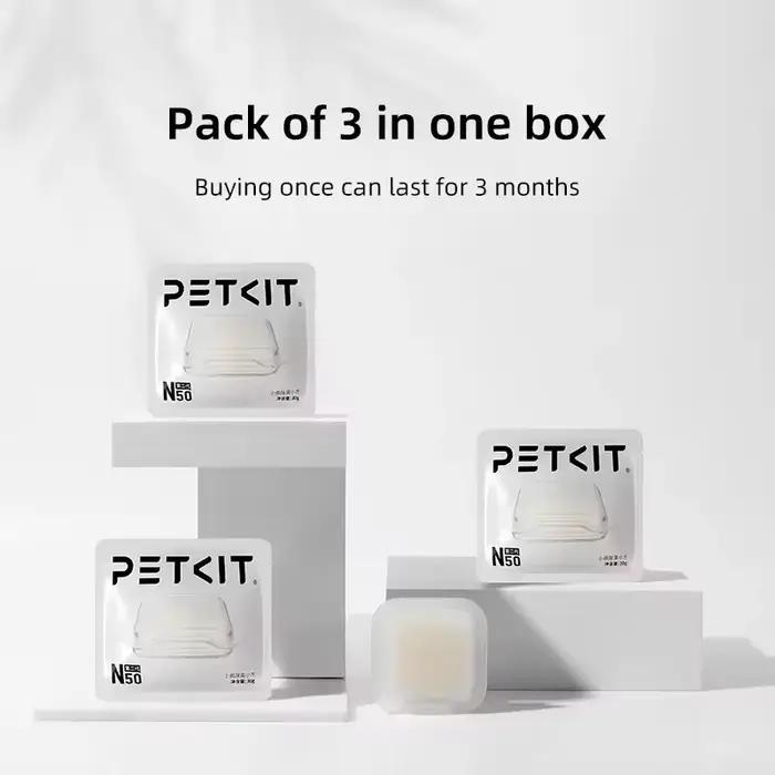 PETKIT N50 deuxième génération de cubes déodorants pour PURA MAX boîte à litière pour chat fournitures pour animaux de compagnie automatiques chats puramax2 pièces désodorisant