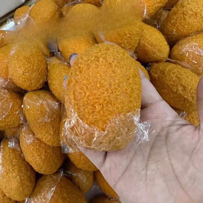 Boules croustillantes ultra-réalistes sur le thème des aliments, faites à la main, populaires en Corée, jouets anti-stress en ligne