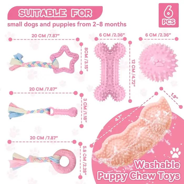 Jouets à mâcher pour chien doux