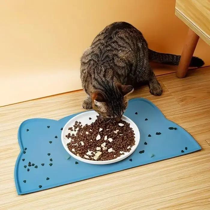 Tapis d'alimentation pour animaux de compagnie