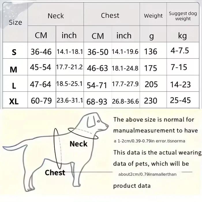 Harnais pour chien avec fixation pour sac à dos – Coupe confortable et respirante
