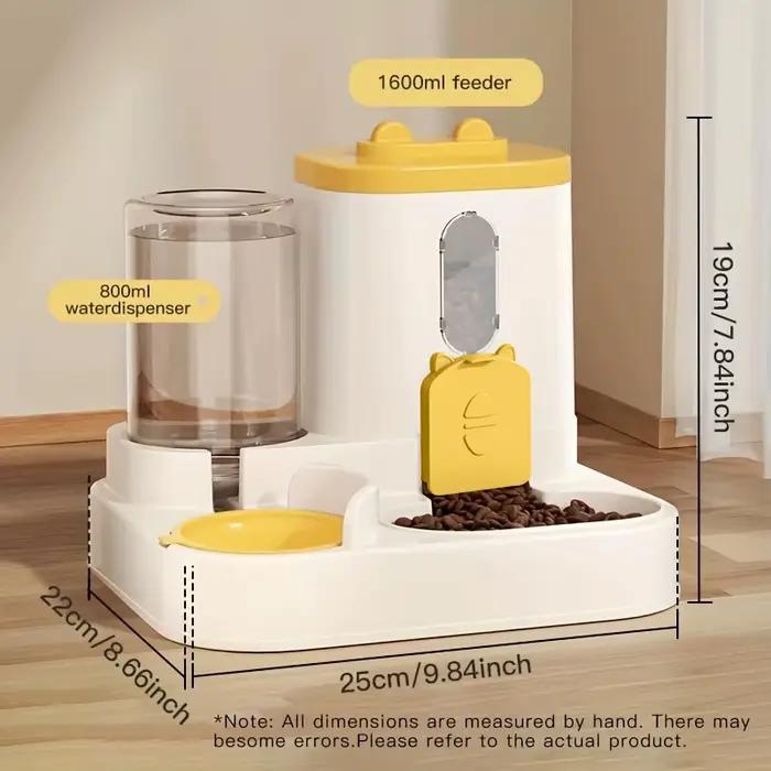 Distributeur automatique d'eau intégré pour animaux de compagnie