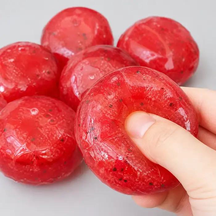 Jouet anti-stress souple et moelleux en forme de pastèque