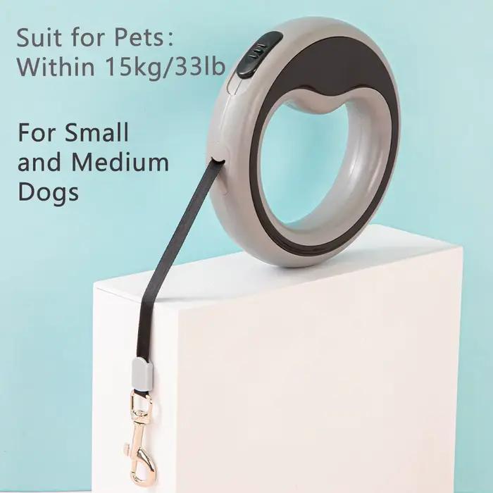 Laisse rétractable automatique pour chien