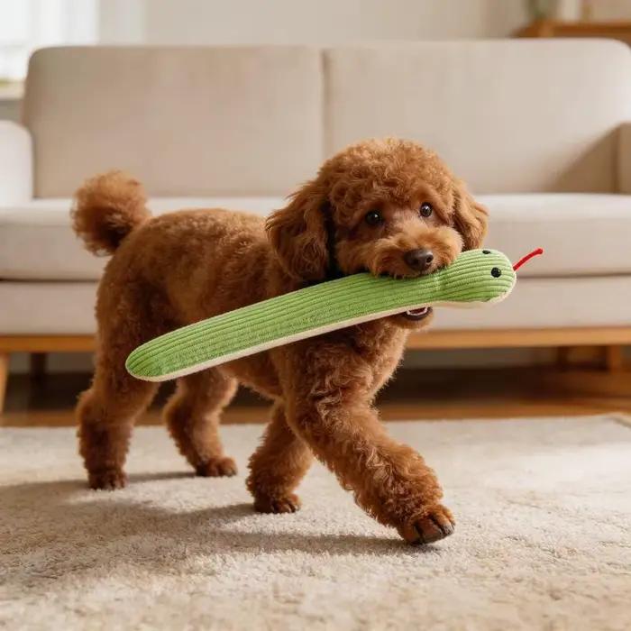 Jouet en peluche interactif pour chat et chien, avec son de froissement, pour l'entraînement quotidien des chatons et des chiots