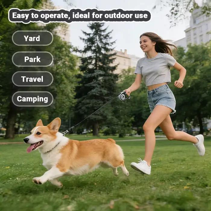 Laisse rétractable pour chien 3M/5M