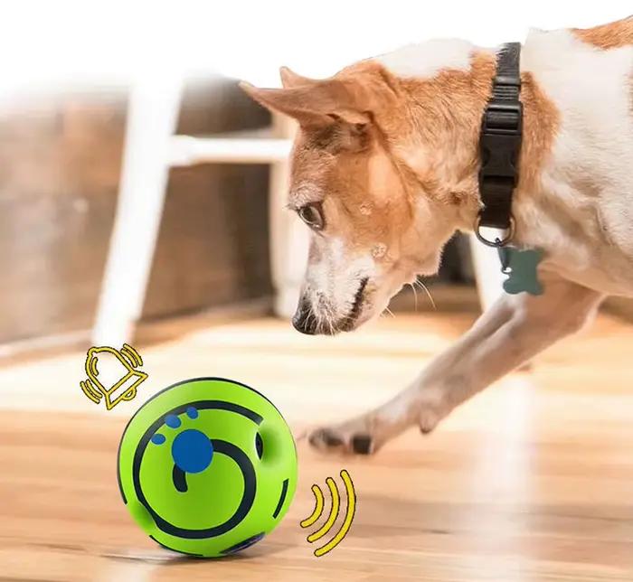Jouet pour chien Wobble Wag Giggle Ball