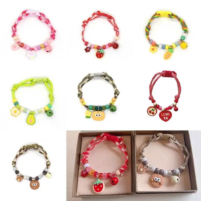 Collier coloré mignon pour animaux de compagnie