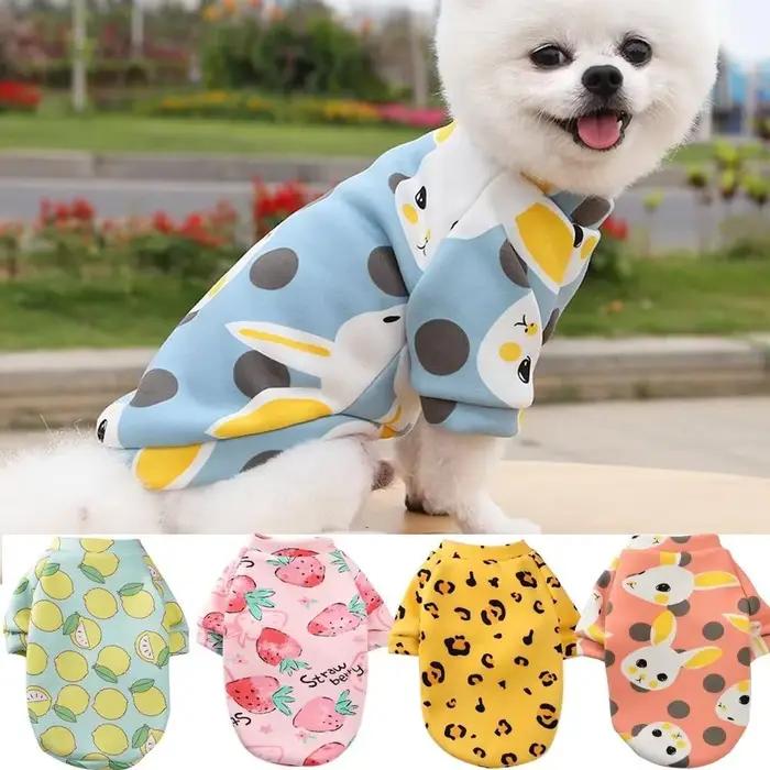Chihuahua chien sweat chiot chat pull chiens petit chien à capuche manteau hiver chaud vêtements pour animaux de compagnie pour bouledogue