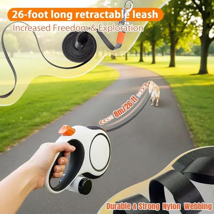 Laisse rétractable pour chien