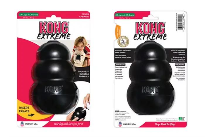 S-XXL KONG Extreme Dog Toy avec votre choix de chien soucieux