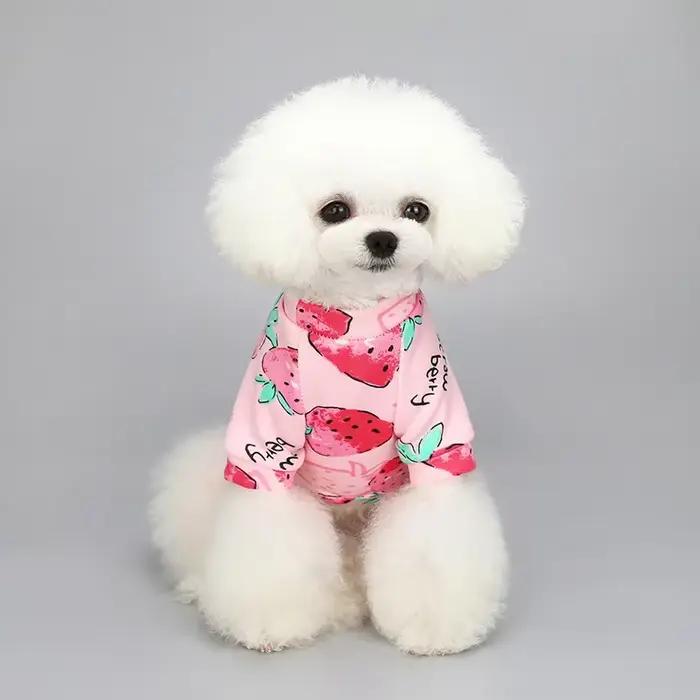 Chihuahua chien sweat chiot chat pull chiens petit chien à capuche manteau hiver chaud vêtements pour animaux de compagnie pour bouledogue