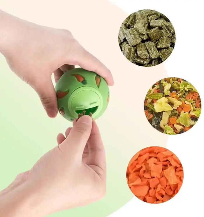 Distributeur de nourriture pour lapins