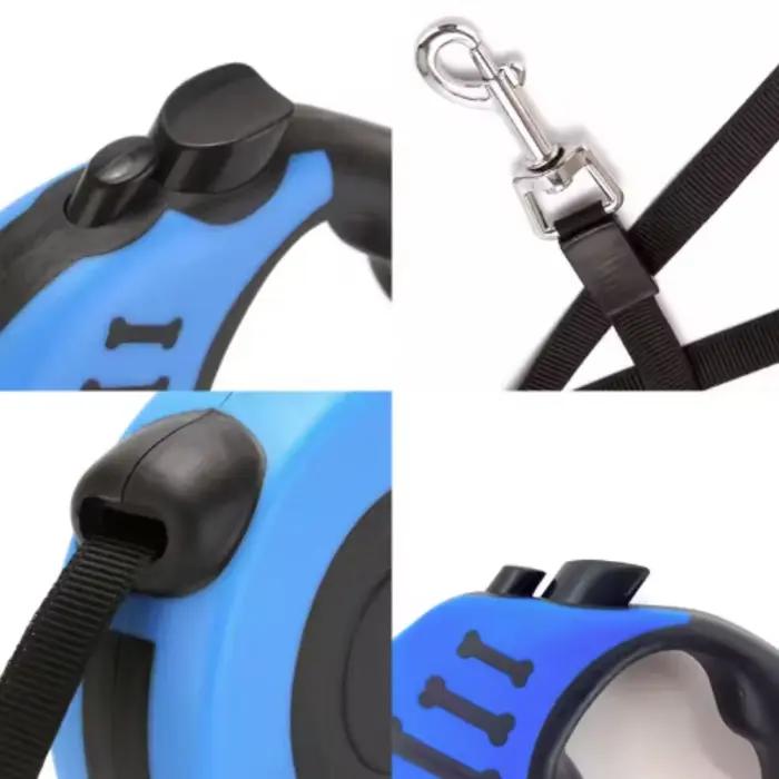 Laisse rétractable automatique pour petits chiens et chats