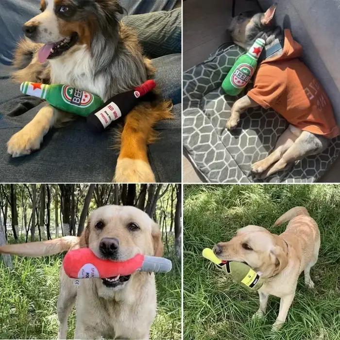 Jouets en peluche amusants pour chiens