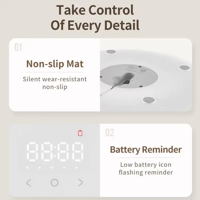 ROJECO 6 repas mangeoire automatique pour animaux de compagnie distributeur de nourriture pour chat intelligent pour