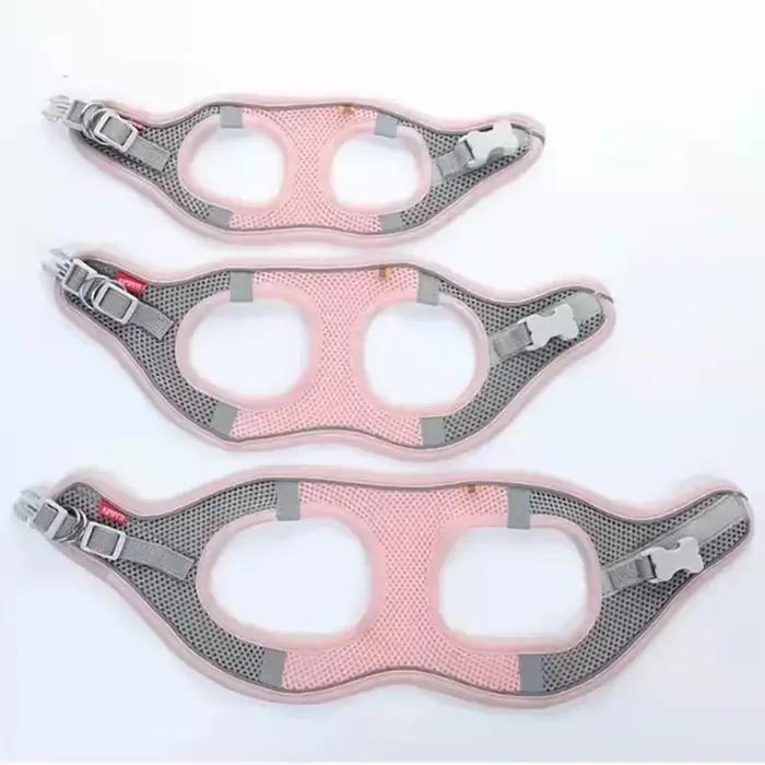 Accessoires pour chats et chiens : Harnais de sécurité respirant et réglable pour petits