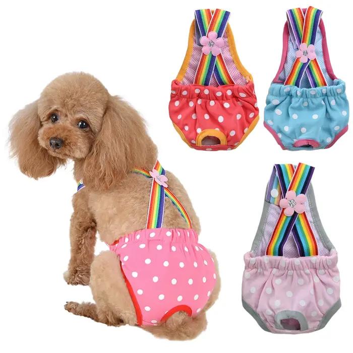 Xxs-Xl chien couche hygiénique physiologique pantalon lavable femme