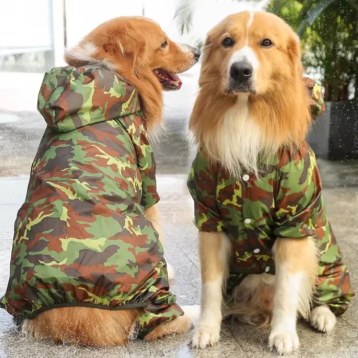 Manteau de pluie pour grand chien