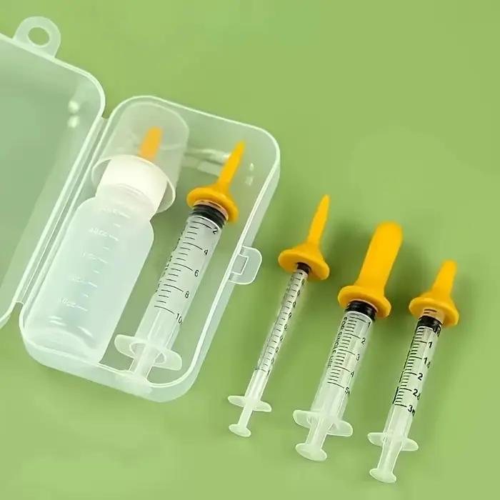 Tétine d'alimentation pour animaux de compagnie : Tétine pour chaton, tétine pour chiot, distributeur de lait en poudre ; Biberon d'allaitement pour chiot pour l'alimentation au lait des petits animau