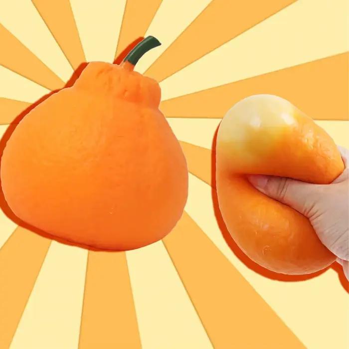 Jouet anti-stress orange moche pour soulager l'anxiété