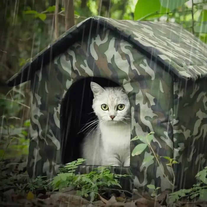 Tente de Sauvetage Étanche et Chaude pour Animaux de Petite et Moyenne Taille