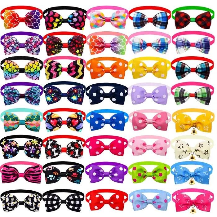 20 pièces accessoires pour chiens noeud papillon pour chien en vrac collier