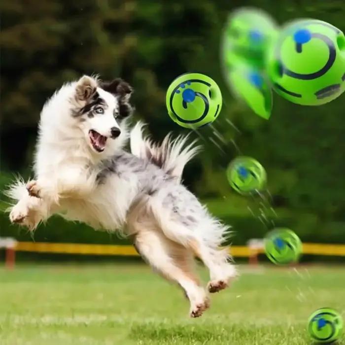 Balle de giggle interactive drôle-balles pour l'entraînement du qi des chiens