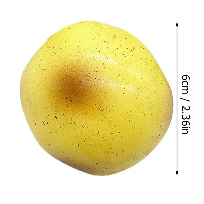 Jouet sensoriel souple en forme de pain de pomme de terre/pain flottant