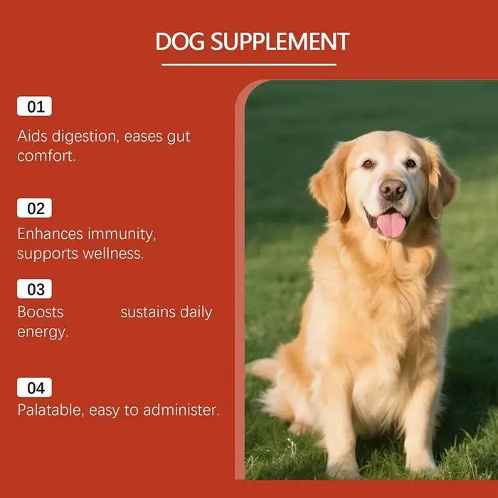 Granulés probiotiques doux pour chiens