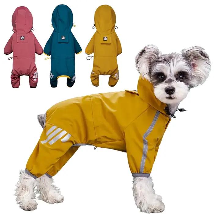 Imperméable Réfléchissant pour Chien – Vêtement de Pluie pour Animaux de Compagnie (Chihuahua